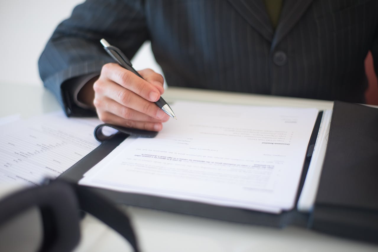 immigration attorney providing guidance to client