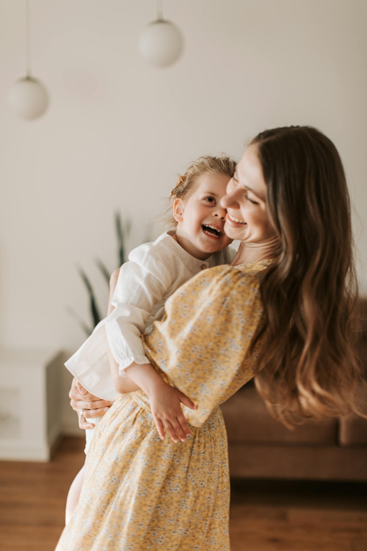 couple enjoying a peaceful moment together at home